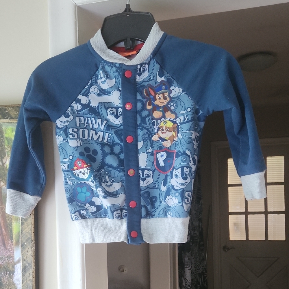 i12 Paw Patrol snap button jacket by Nickelodeon